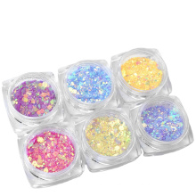 Photochromic glitter change color in sunlight, UV  glitter powder